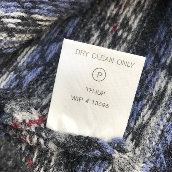 Vintage Woolrich Mens 100% Wool Pullover Sweater Size M Charcoal Heather 9231 - Picture 8 of 8